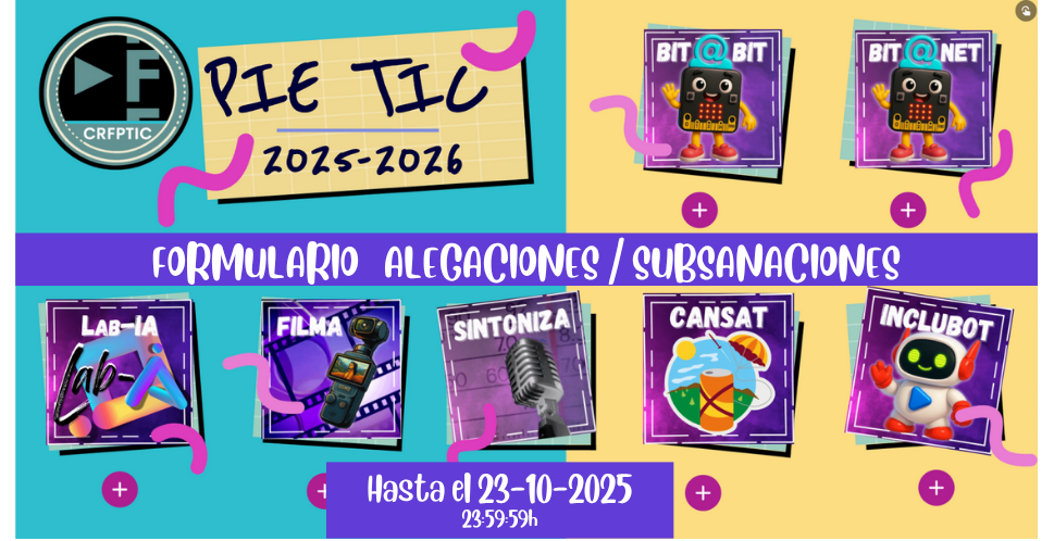 Alegaciones PIE TIC 25-26